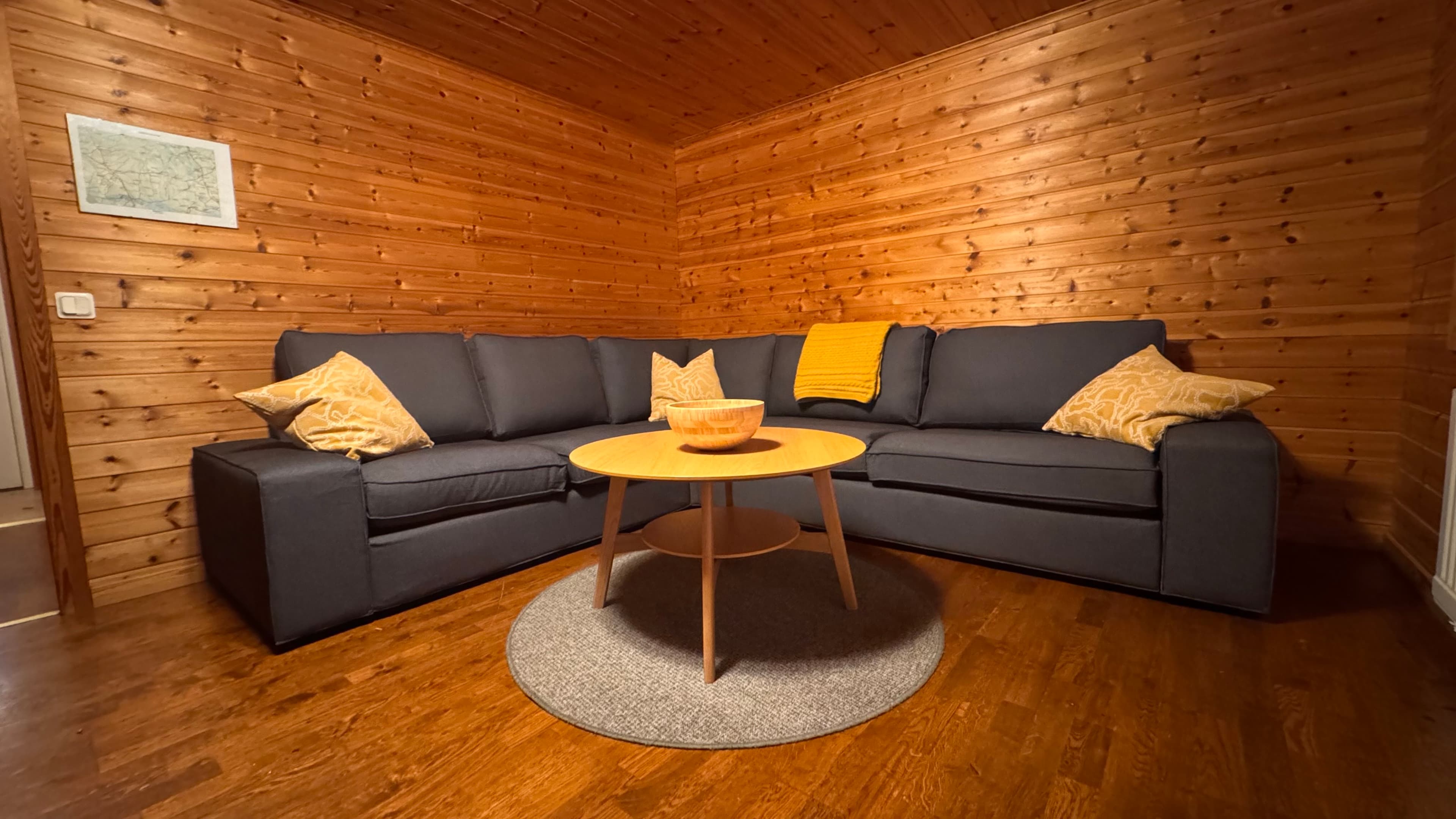 Skogshuset (86 m²) Living room